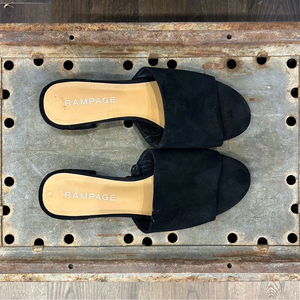 Rampage Black Women's Heels